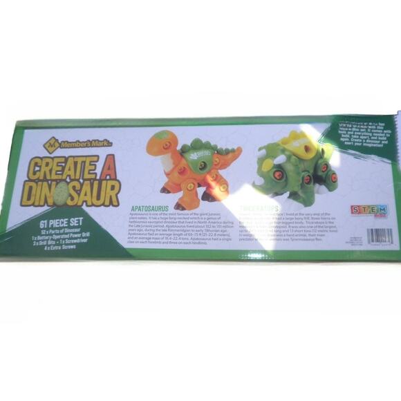 Create-A-Dinosaur Building Set for Years 3+, 61 piece set, Free Shipping - Picture 5 of 6